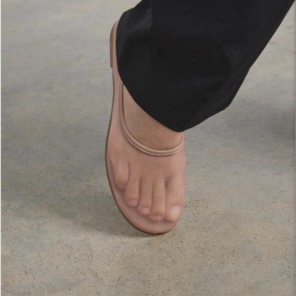 Dear Frances Balla Mesh Nude flats - Picture 3 of 6